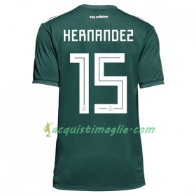 Divisa di Calcio Messico Hernandez 15 Prima Mondiali 2018